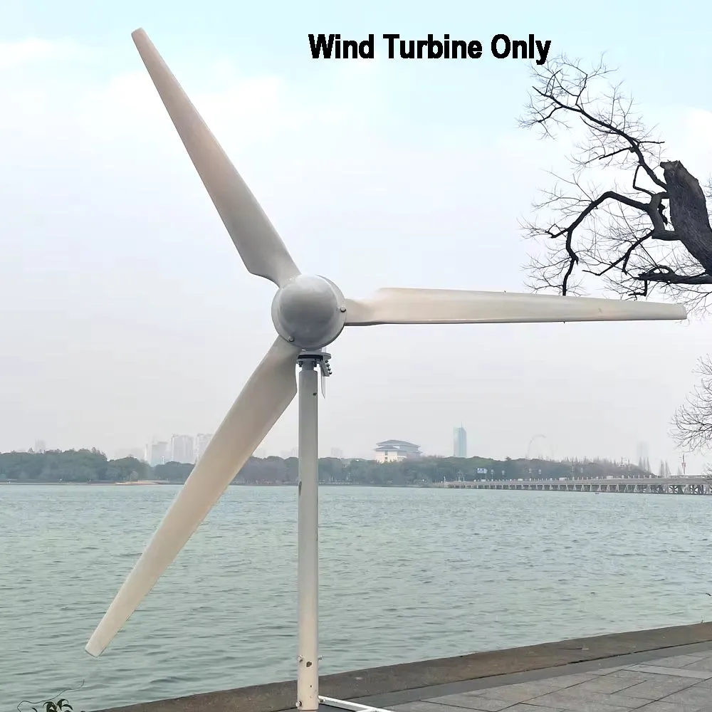 10KW 20KW Wind Turbine 96V 220V 380V Permanent Magnet Generator MPPT Charge Windmill 3 Blades with on Grid System for Home Use