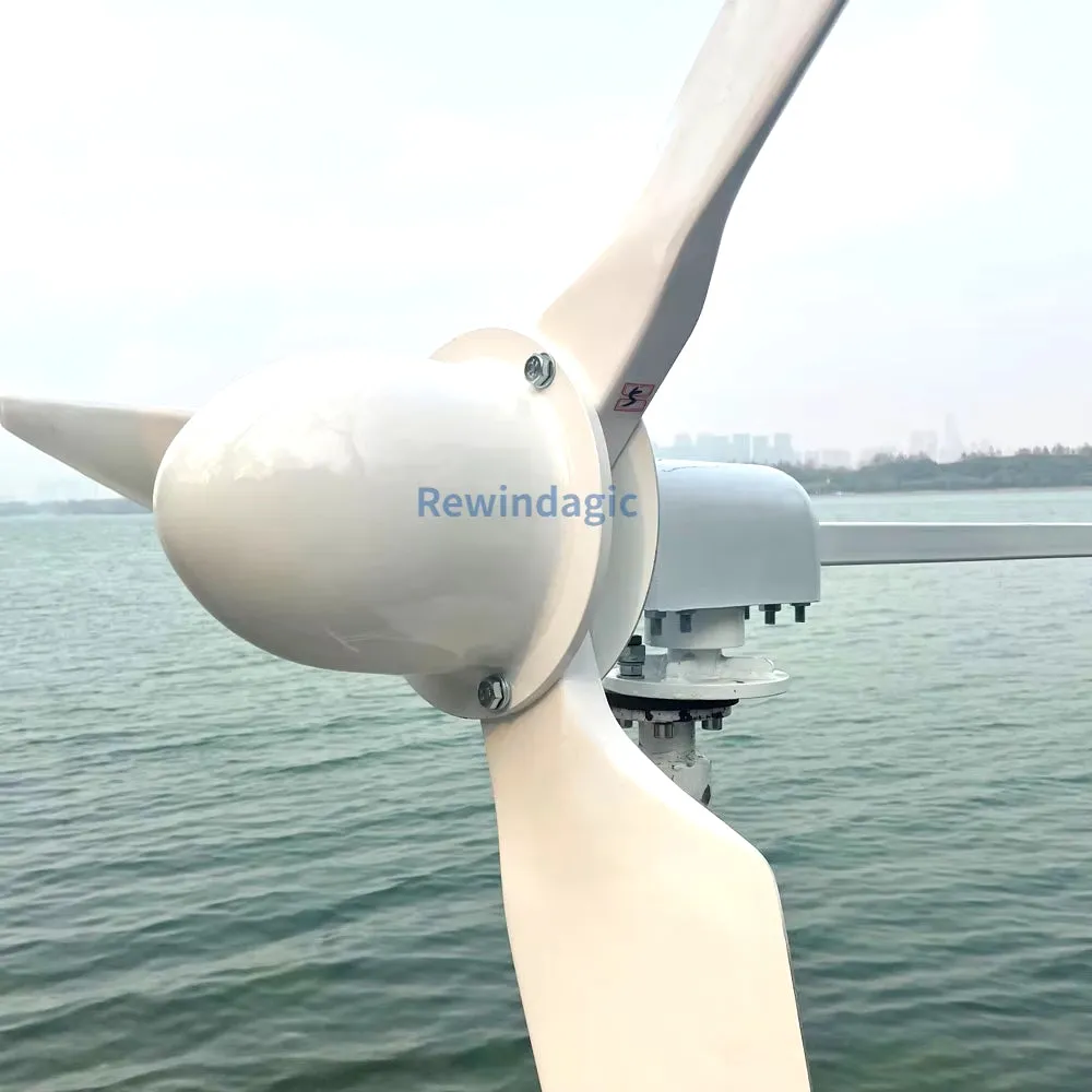 10KW 20KW Wind Turbine 96V 220V 380V Permanent Magnet Generator MPPT Charge Windmill 3 Blades with on Grid System for Home Use
