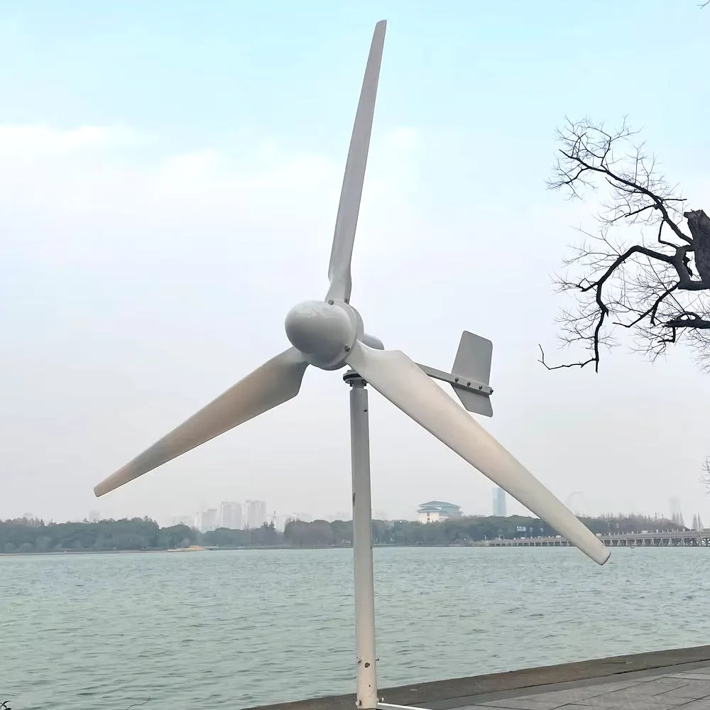 10KW 20KW Wind Turbine 96V 220V 380V Permanent Magnet Generator MPPT Charge Windmill 3 Blades with on Grid System for Home Use