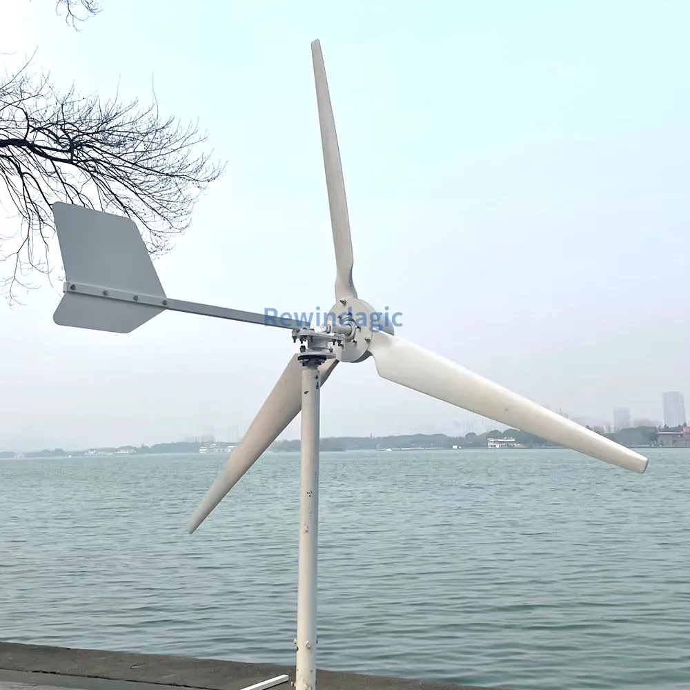 10KW 20KW Wind Turbine 96V 220V 380V Permanent Magnet Generator MPPT Charge Windmill 3 Blades with on Grid System for Home Use