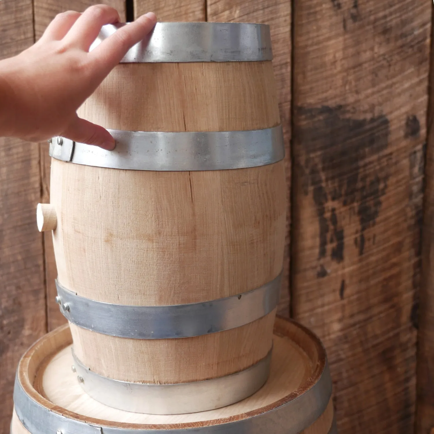 2 Gallon Oak Keg