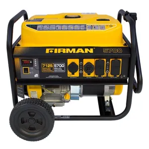 5700 Watt Recoil Start Portable Gas Generator - NOT CARB Compliant