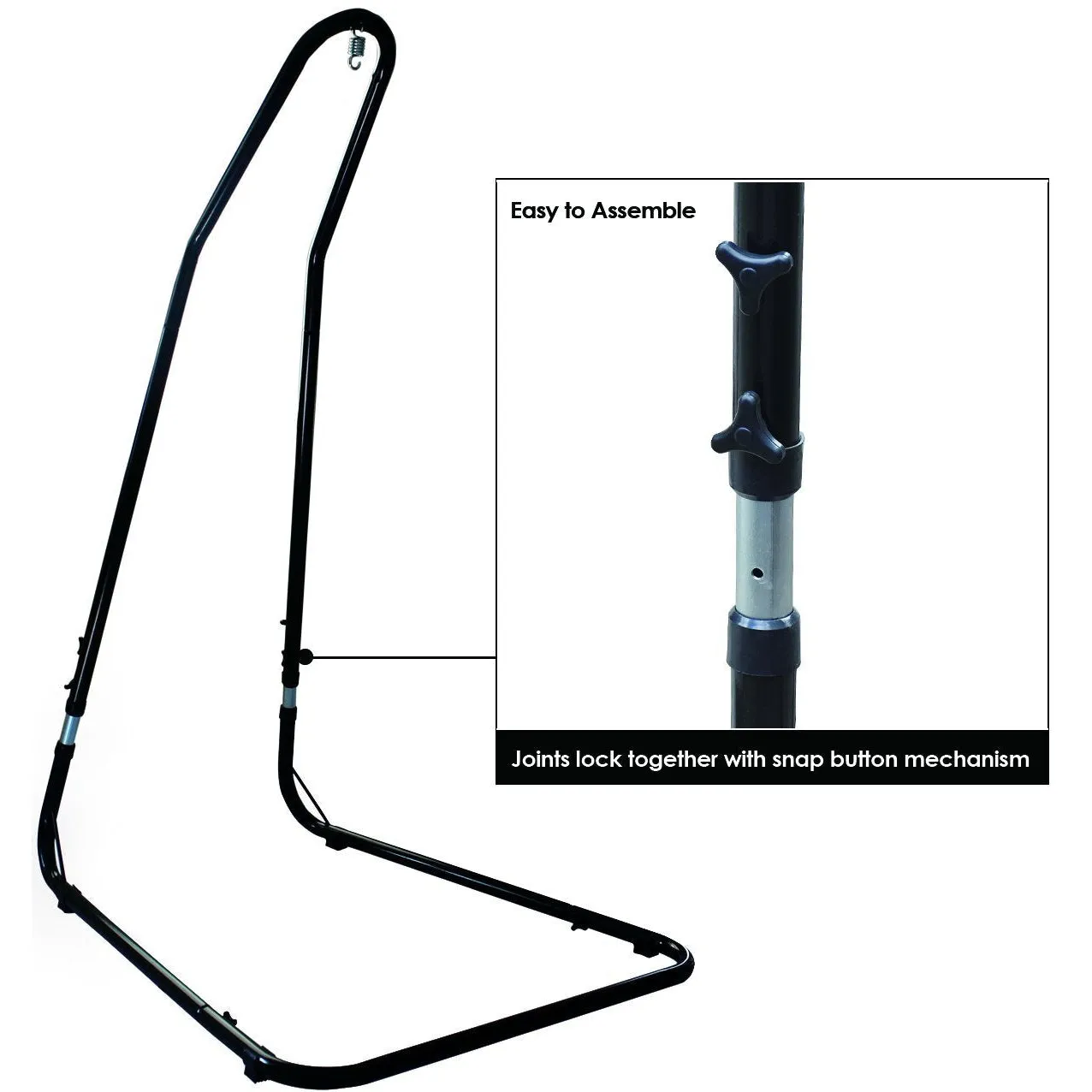Adjustable Hammock Chair Swing & Stand