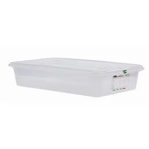 Araven Gastronorm Storage Container  FULL SIZE 100mm Deep 13L (Pack of 6)