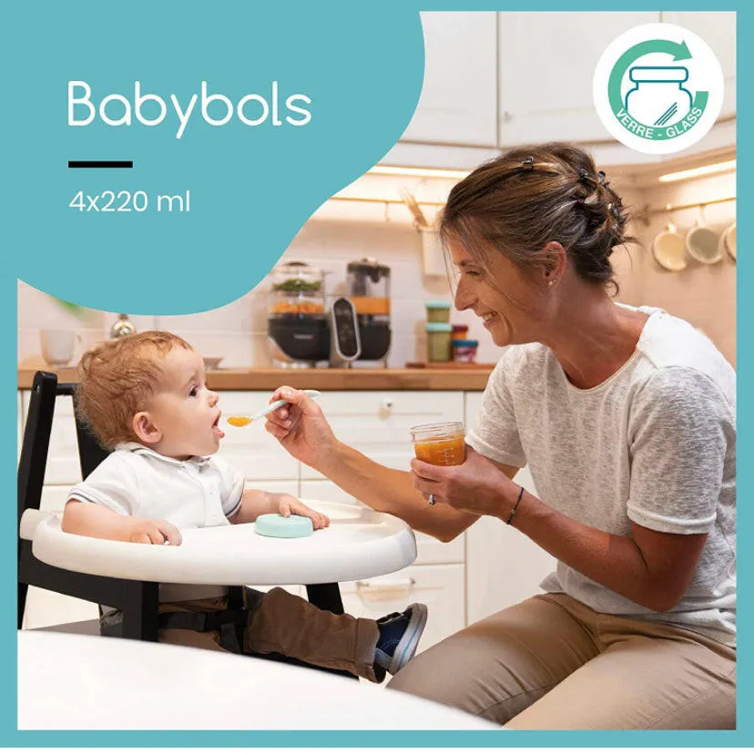 Babybols Glass Food Storage Multiset by BabyMoov