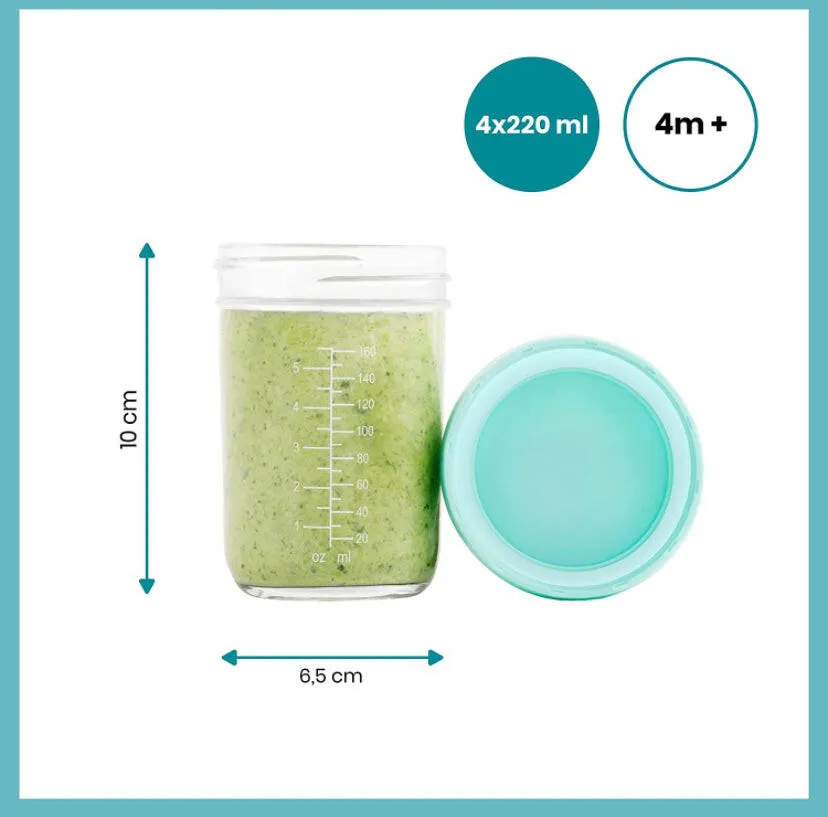 Babybols Glass Food Storage Multiset by BabyMoov