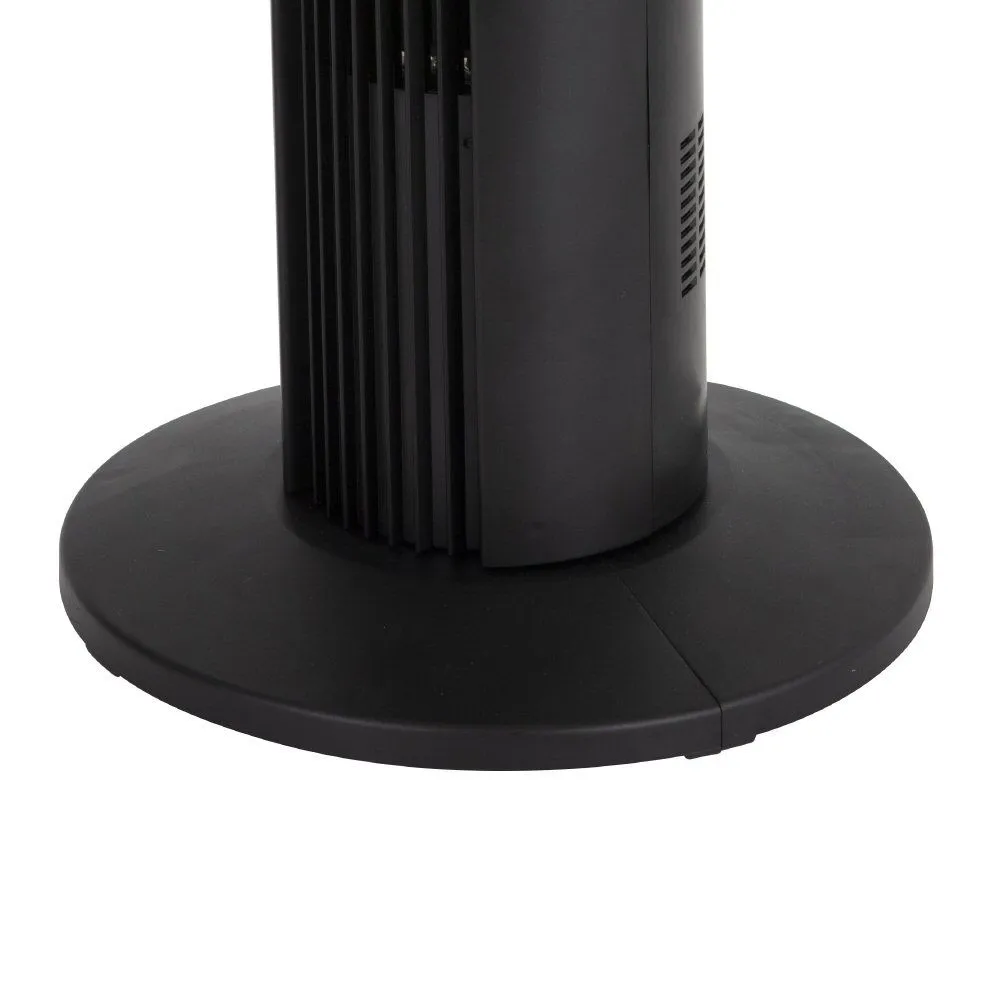 Black   Decker 32" (81cm) Black Digital Tower Fan with 8-Hour Timer