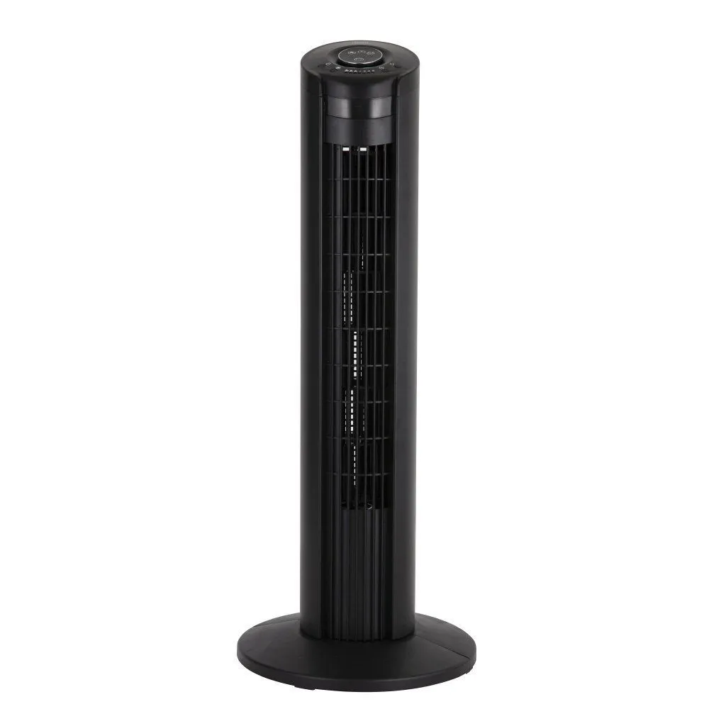Black   Decker 32" (81cm) Black Digital Tower Fan with 8-Hour Timer