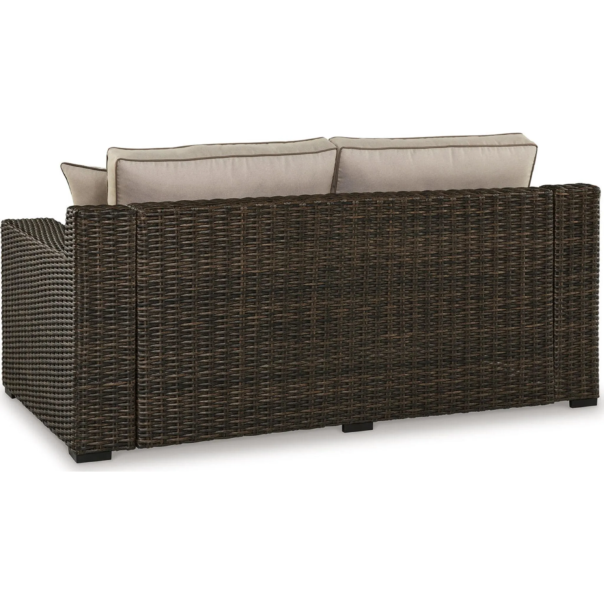 Coastline Bay Outdoor Loveseat with Cushion