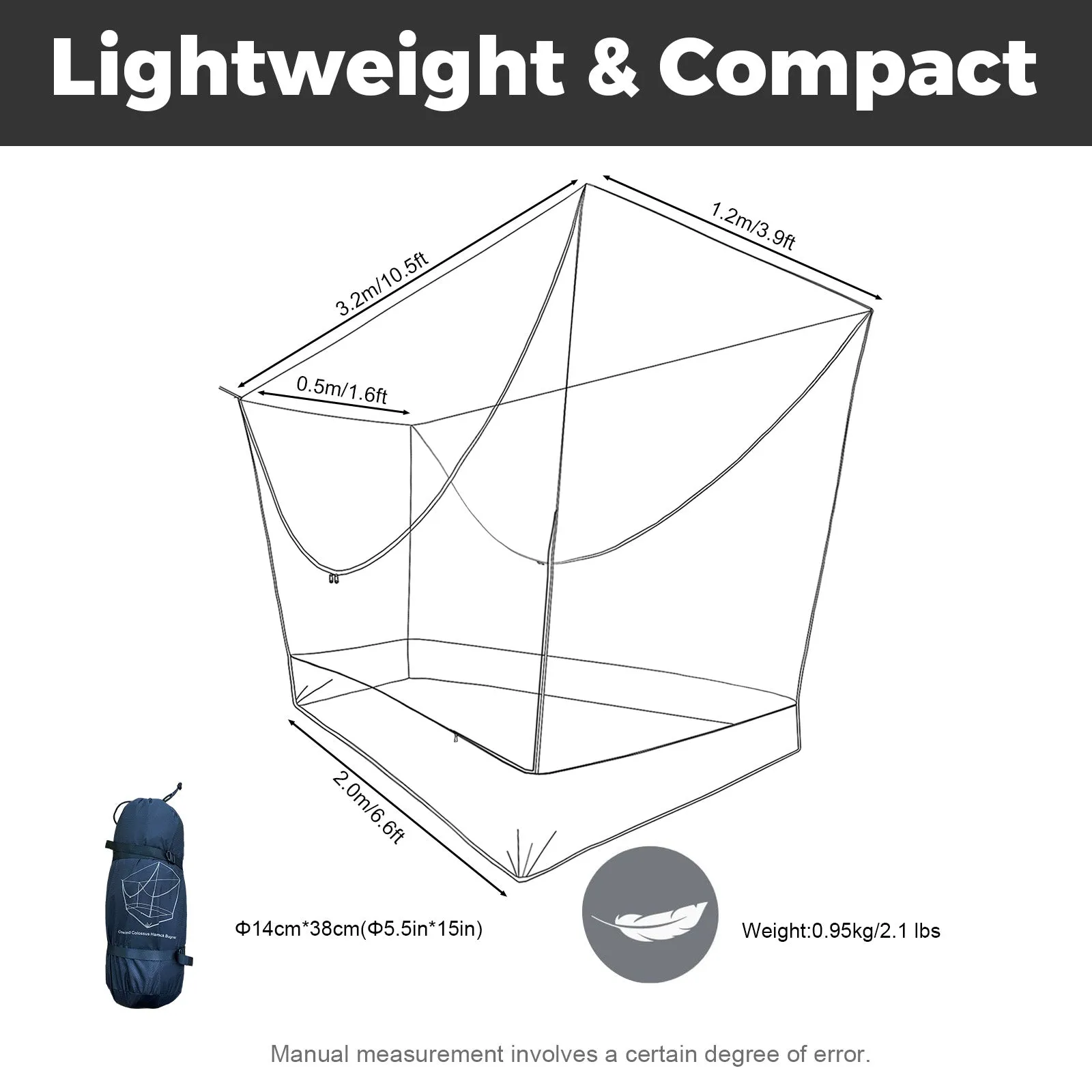 Colossus Hammock Sync Bugnet for 2 Hammocks