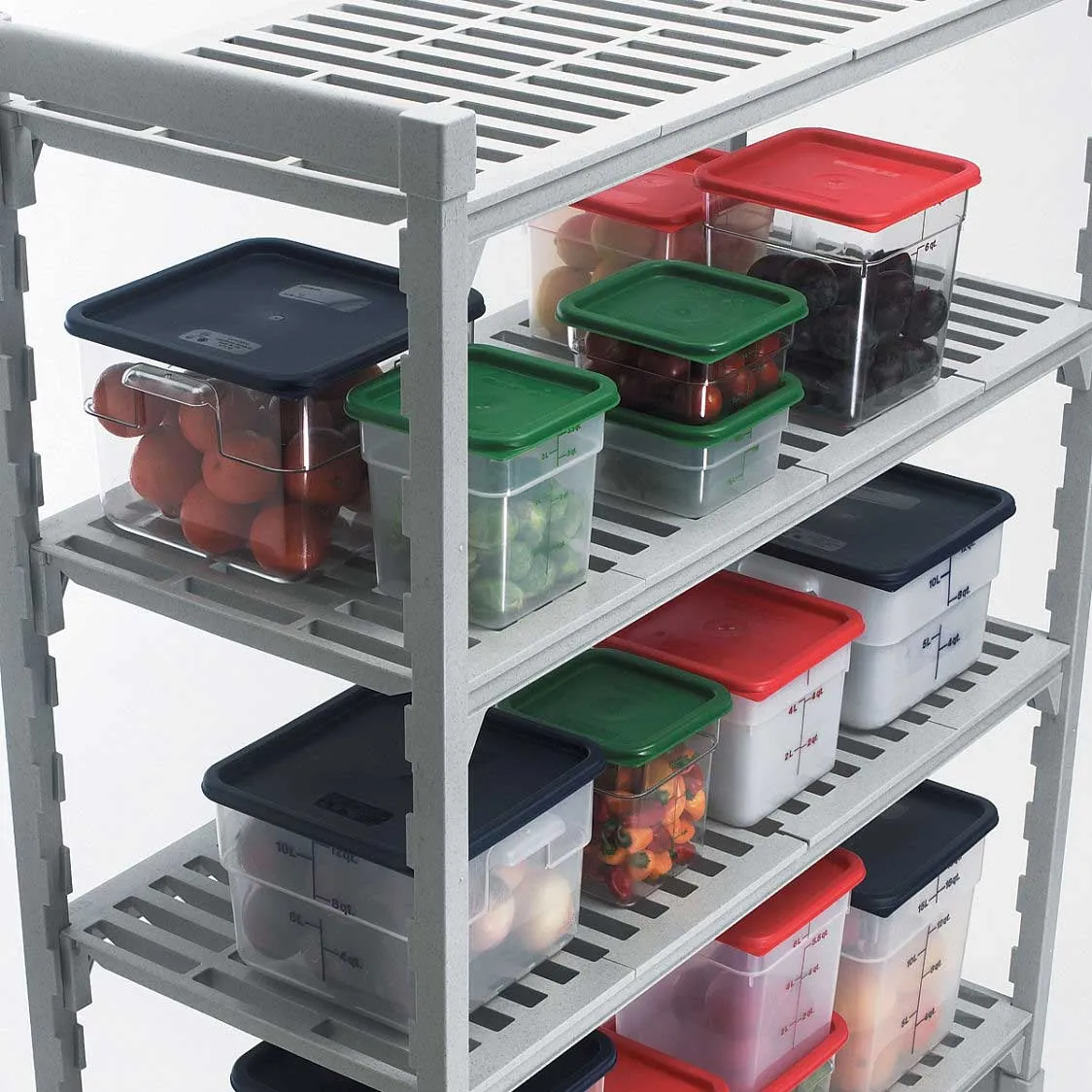 Culinary Essentials by Cambro SFC12453 CamSquare Storage Container Lid, Midnight Blue, 12, 18 & 22 qt.