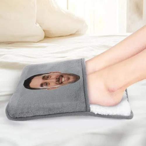 Custom Big Face Electric Heating Pad Foot Warmer
