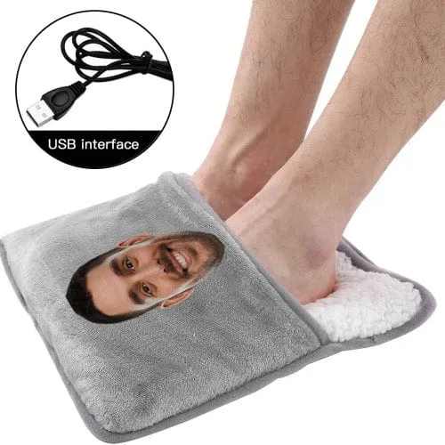 Custom Big Face Electric Heating Pad Foot Warmer