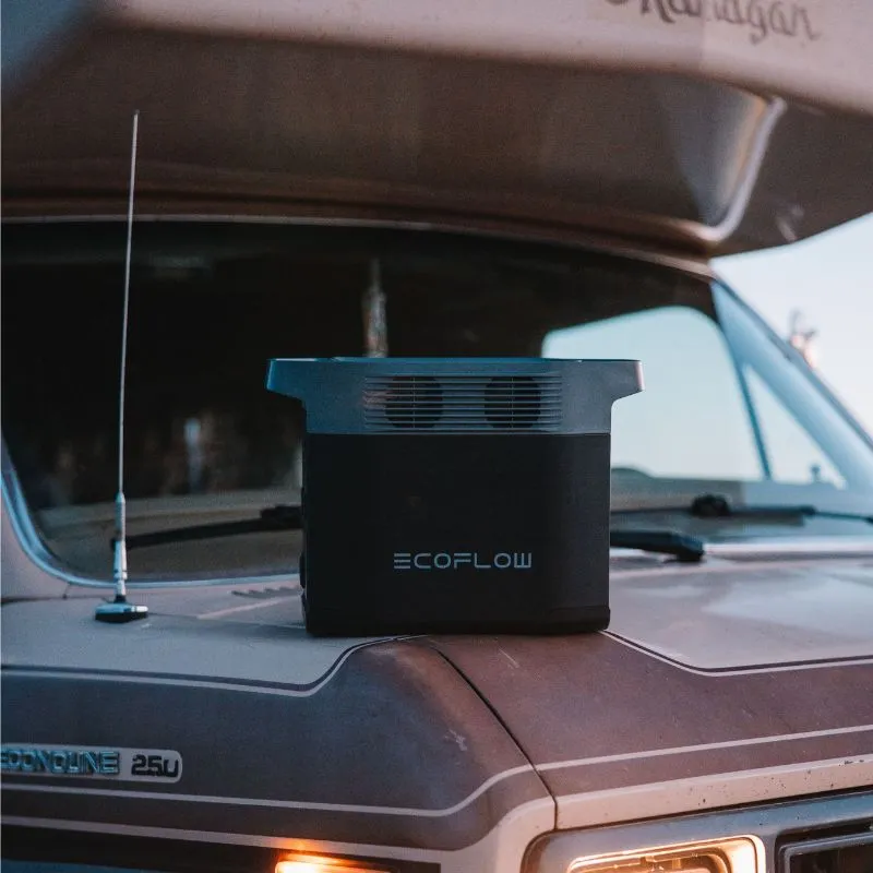 EcoFlow Delta2 1,800W / 1,024wH Portable Power Station | Expandable Lithium Solar Generator