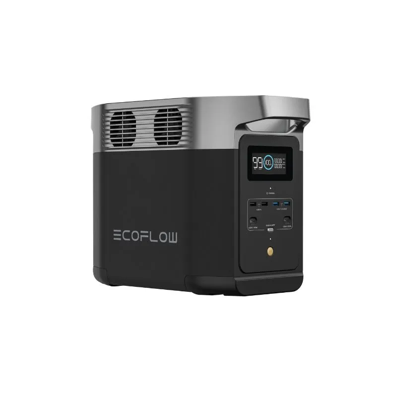 EcoFlow Delta2 1,800W / 1,024wH Portable Power Station | Expandable Lithium Solar Generator