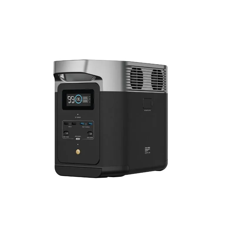 EcoFlow Delta2 1,800W / 1,024wH Portable Power Station | Expandable Lithium Solar Generator