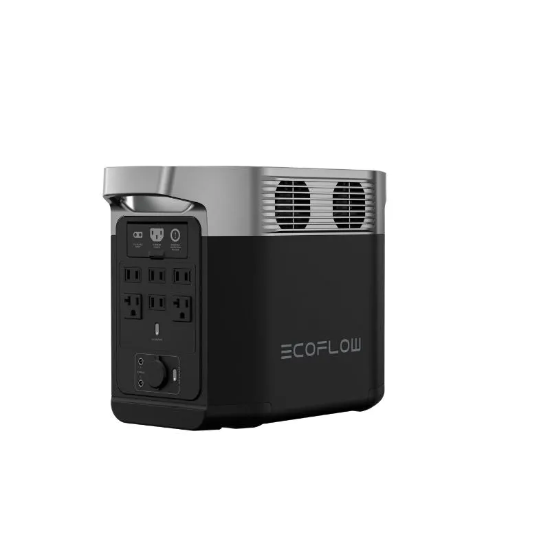 EcoFlow Delta2 1,800W / 1,024wH Portable Power Station | Expandable Lithium Solar Generator