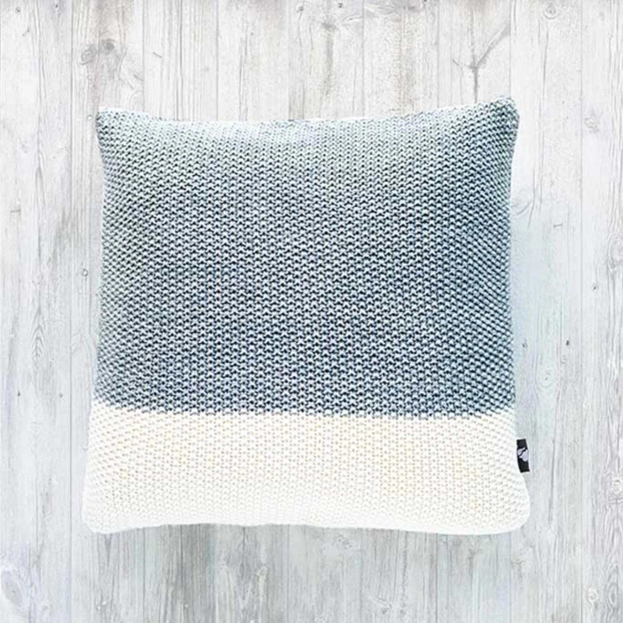 Elephant Cushion - Natural Two Tone