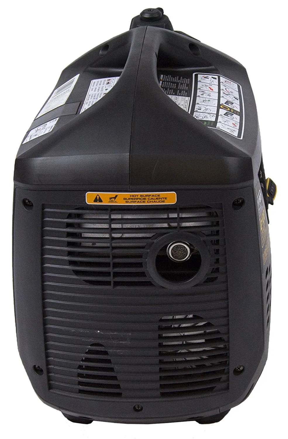 Firman Generator W01781 Whisper Series 2100/1700 Watt Recoil Start Gas Portable Generator cETL and CARB Certified