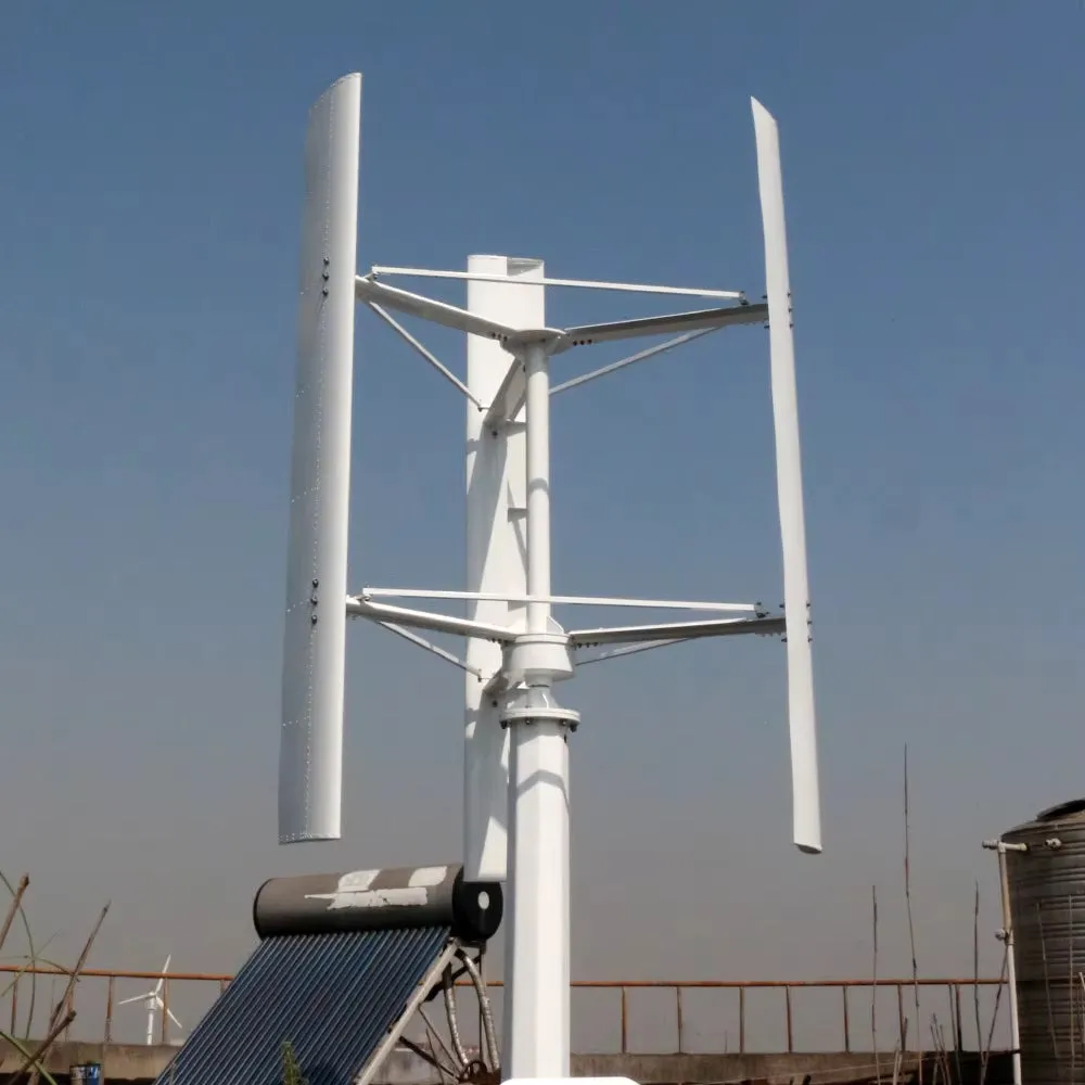 Free Shipping Wind Turbine Free Energy 3 5 Blades 30KW 20KW 110V 120V 220V 380V with on Grid System Home Appliance for Farm Use