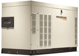 Generac Automatic Standby Generator' Single Phase' 25 Kw' Liquid Cooled' Steel Enclosure