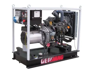 Genmac Minicage RG11000YEO Yanmar Diesel Generator 11.8kVA 230v