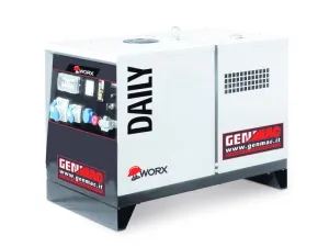 Genmac RG5000YS Yanmar Diesel Generator 6.1kVA Silenced 230v