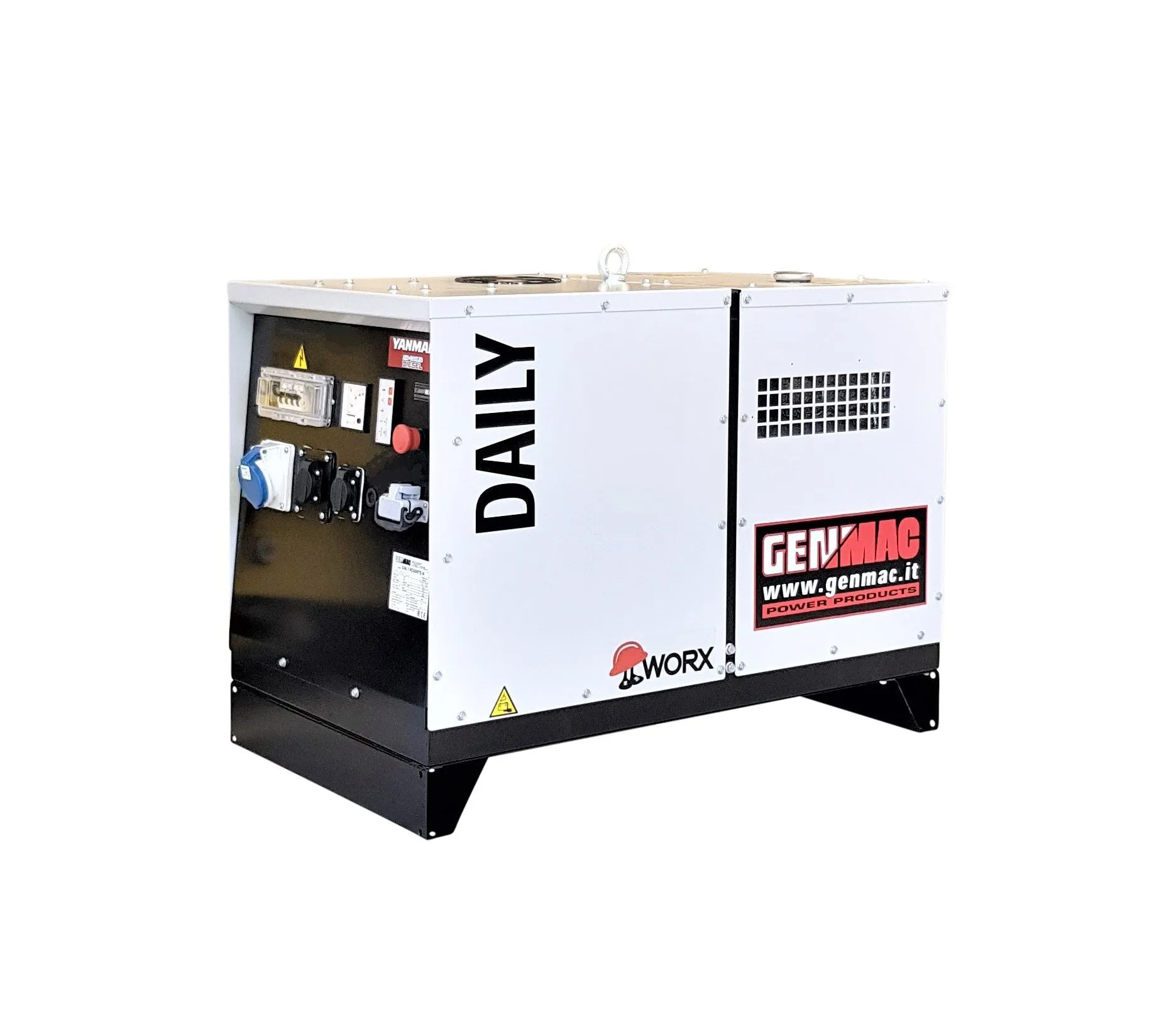 Genmac RG5000YS Yanmar Diesel Generator 6.1kVA Silenced 230v