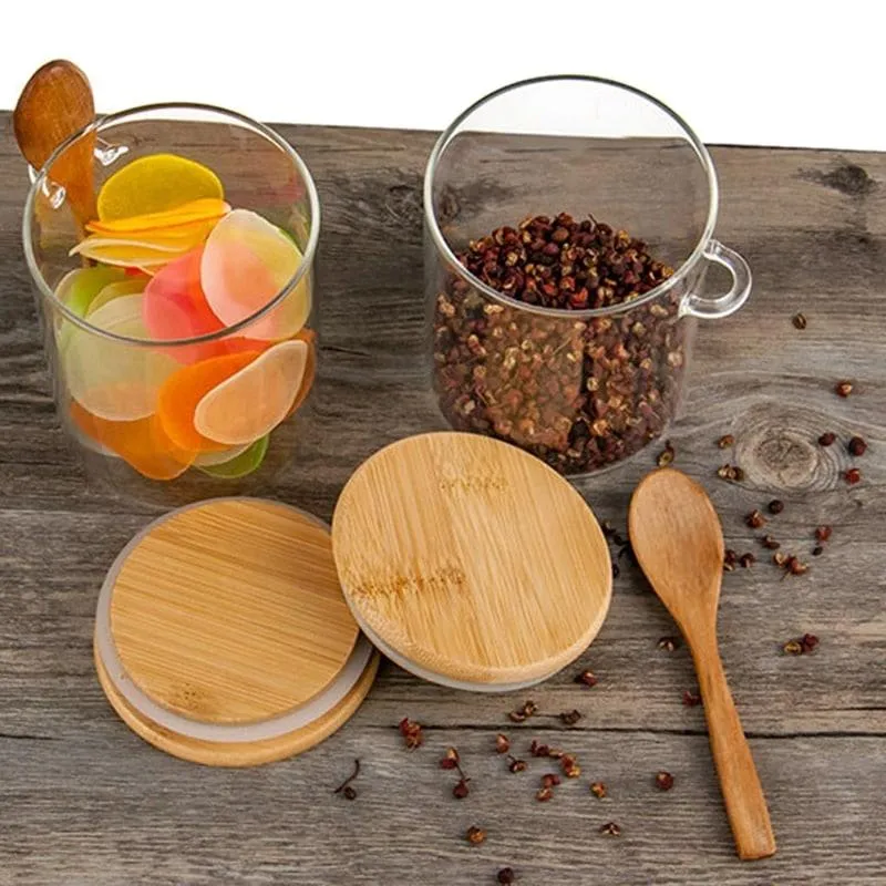 Glass Food Jar Storage