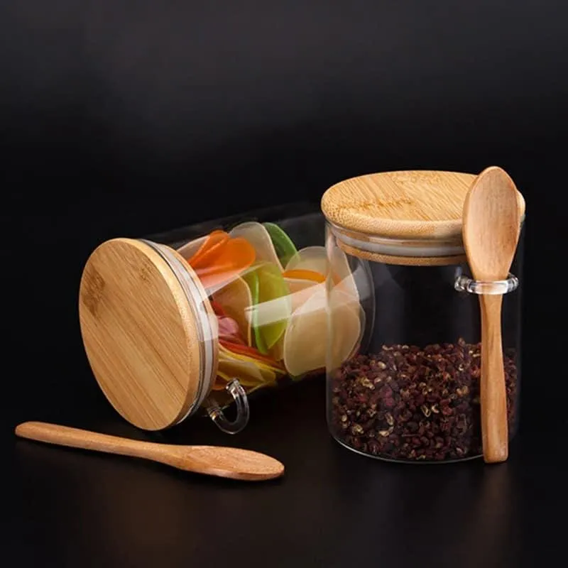 Glass Food Jar Storage