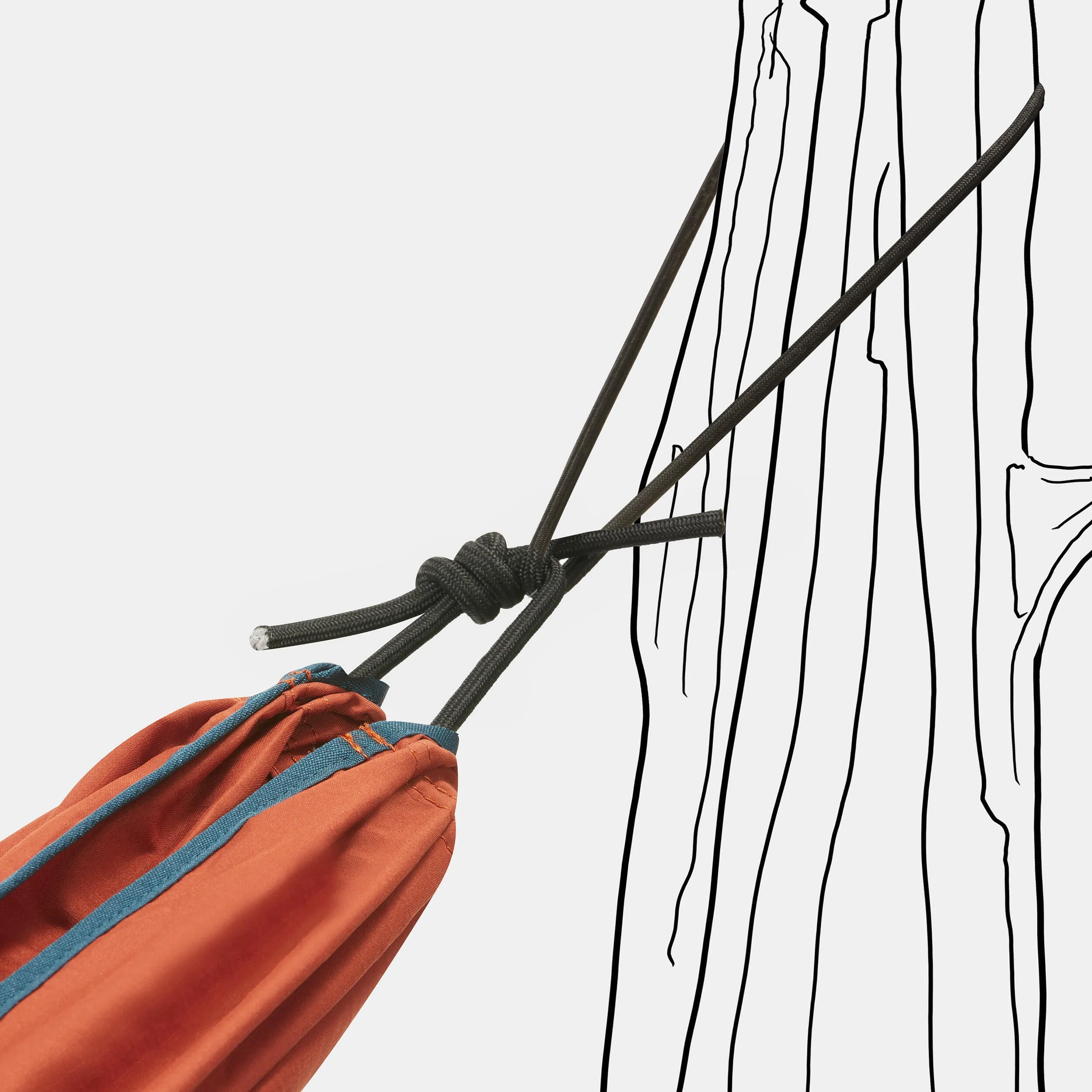 Hammock Quechua BASIC, brown