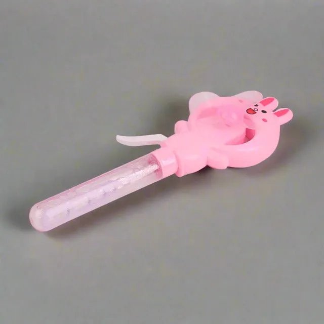 Hand Fan With Bubbles For Kids Play 1 PC By APT
