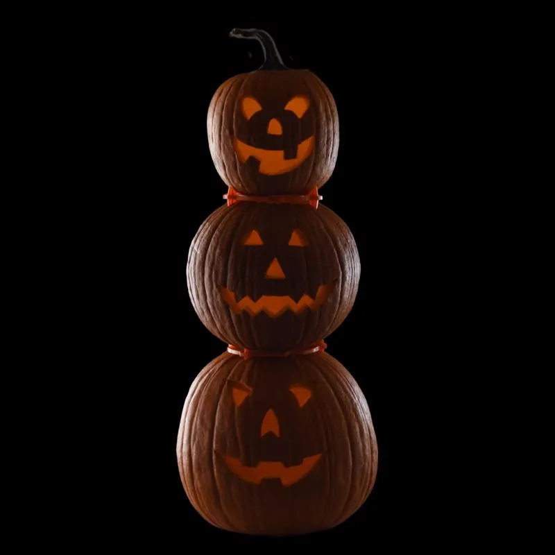 Hey Buddy Hey Pal Stack-O-Lantern Pumpkin Accessory 1 pk