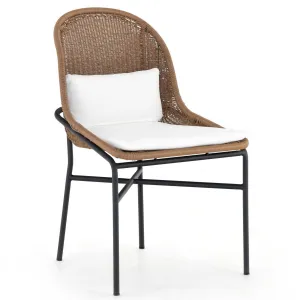 Jericho Outdoor Dining Chair, Natural Fawn, Set of 2