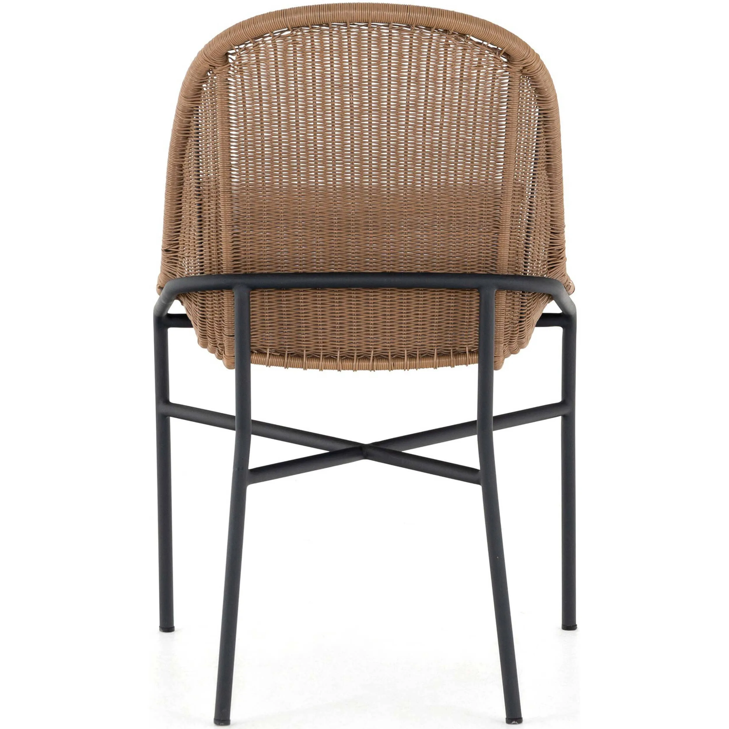 Jericho Outdoor Dining Chair, Natural Fawn, Set of 2