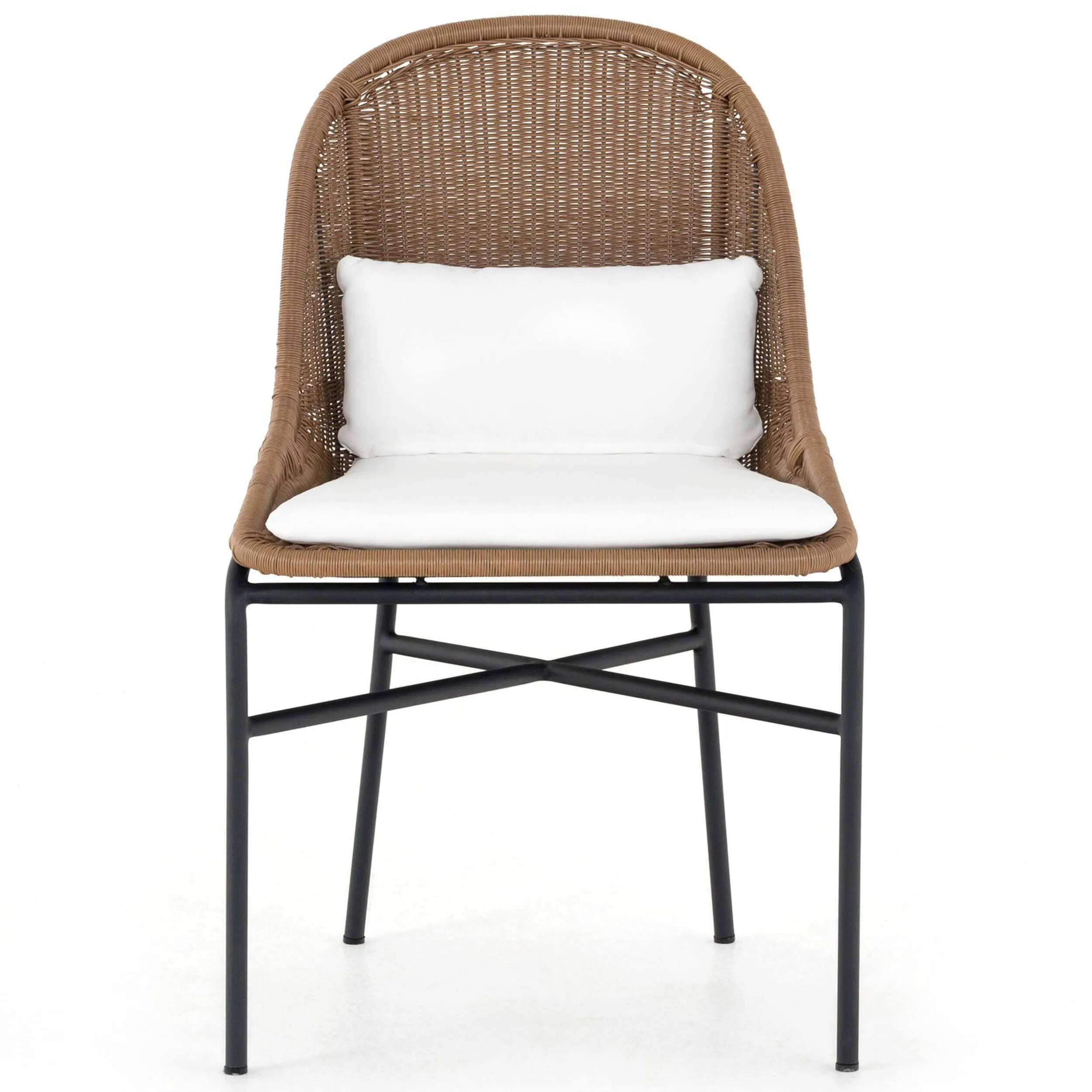 Jericho Outdoor Dining Chair, Natural Fawn, Set of 2