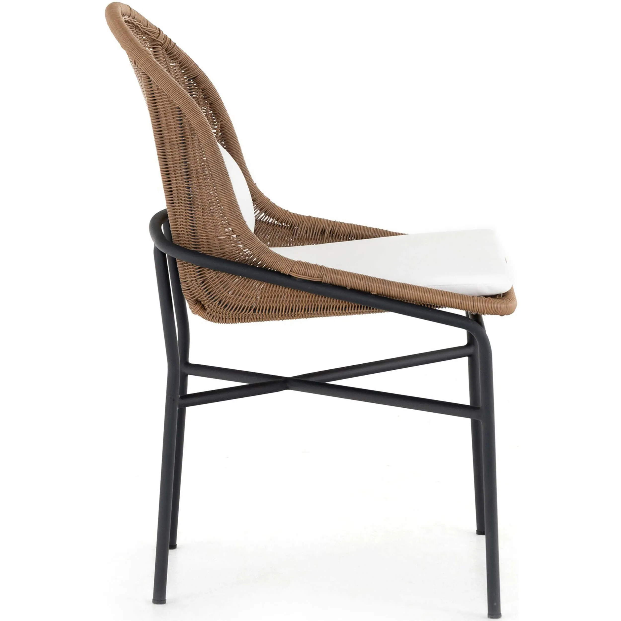 Jericho Outdoor Dining Chair, Natural Fawn, Set of 2