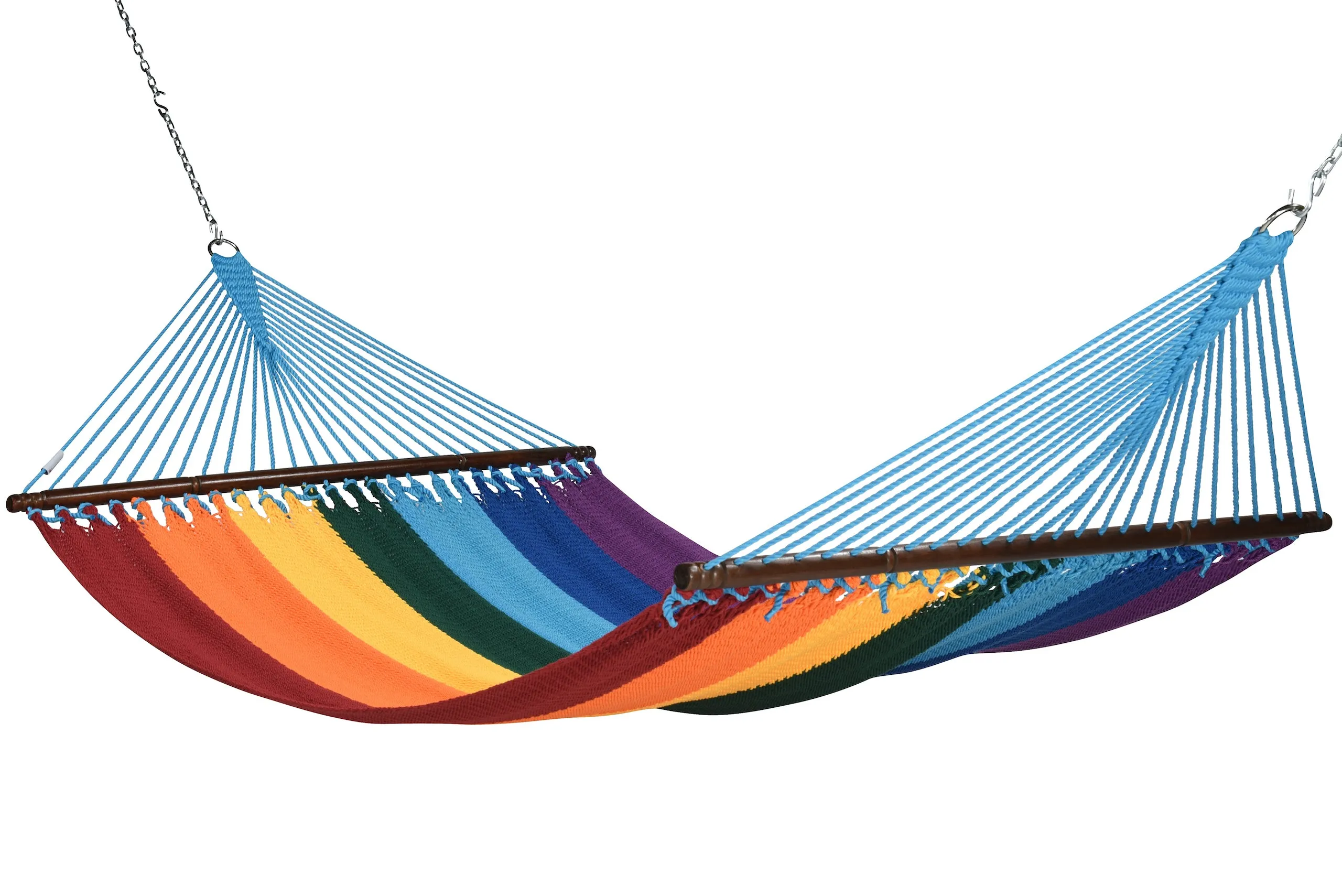 Jumbo Caribbean Hammock - Rainbow