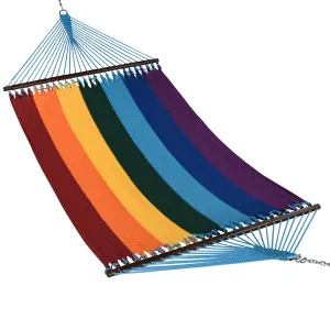Jumbo Caribbean Hammock - Rainbow