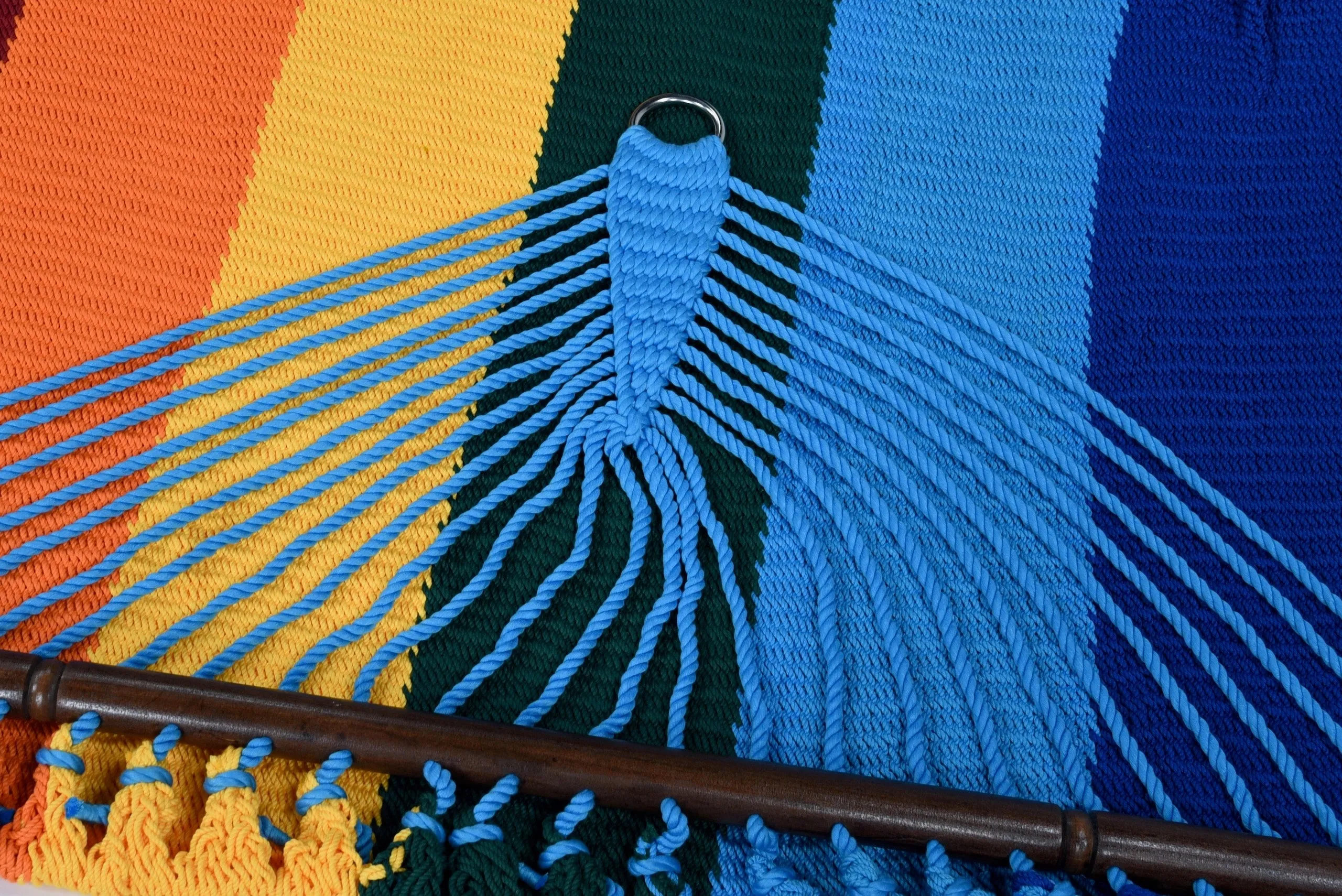 Jumbo Caribbean Hammock - Rainbow