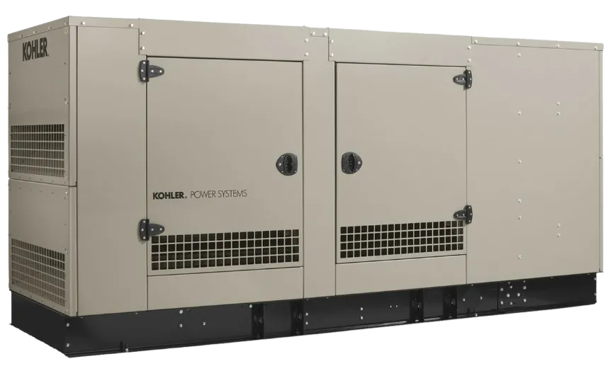 Kohler KG100R-QS 100KW 120/240V Single Phase Standby Generator Steel New