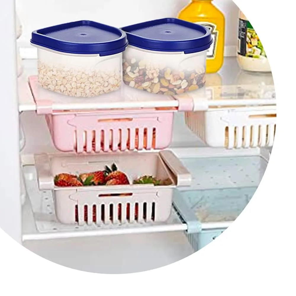Kuber Industries Storage Utility Container|Plastic Unbreakable Food Storage Jar|Leak Roof,BPA Free Food Kitchen Organizer With Lid,250 ML,Set Of 6 (White) (Pack Of 4)