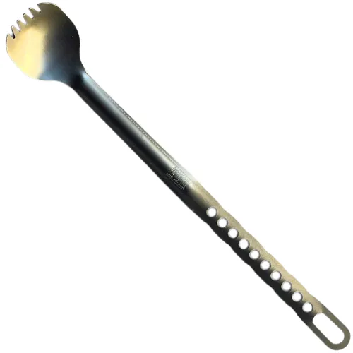 Long Titanium Spork by Brautigam Expedition Works