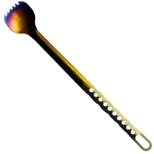 Long Titanium Spork by Brautigam Expedition Works