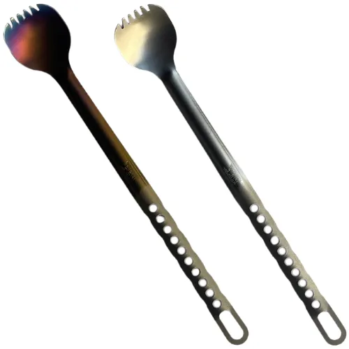 Long Titanium Spork by Brautigam Expedition Works