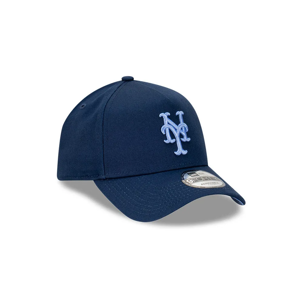 New Era 9Forty A-Frame MLB Midnight Ice New York Mets