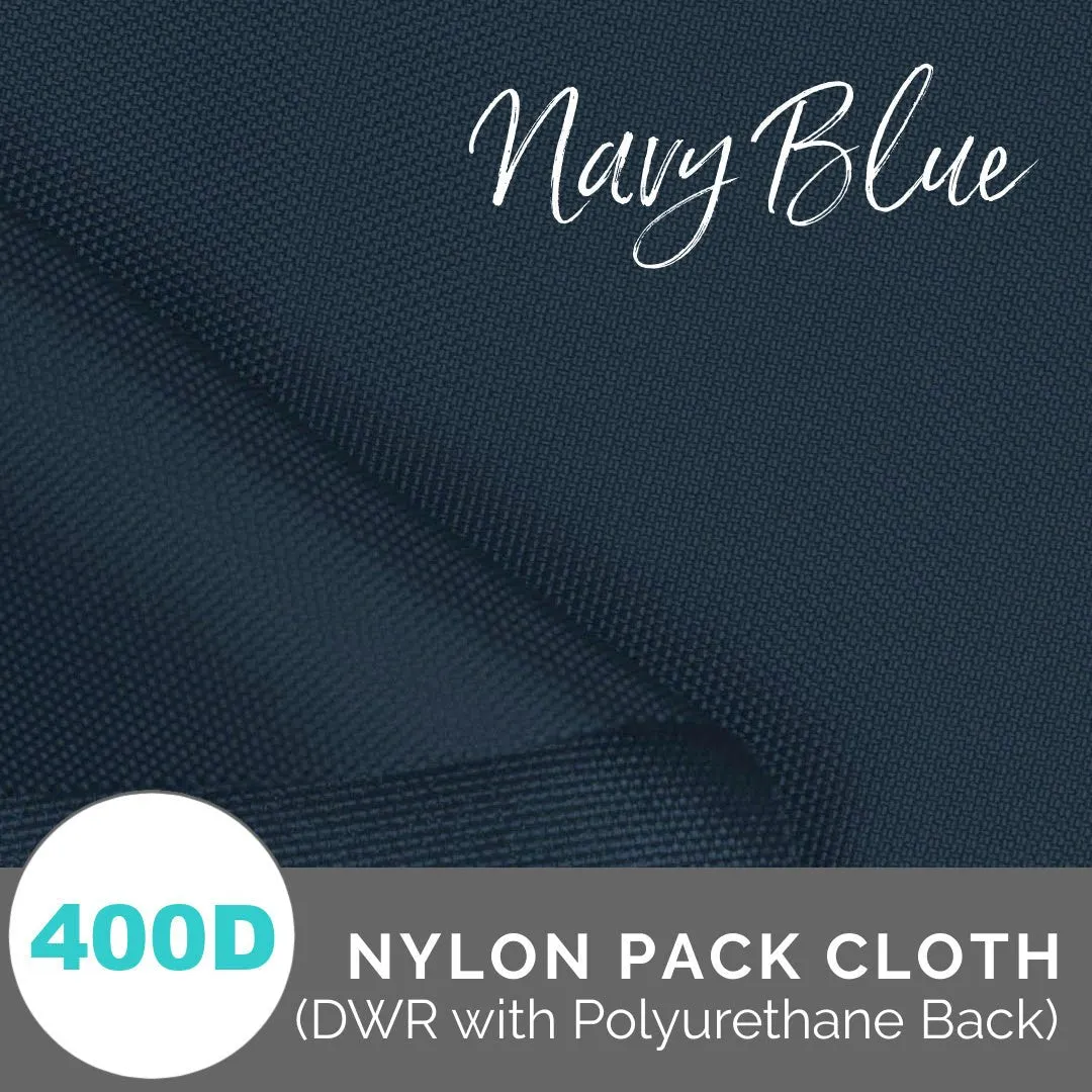 Nylon Pack Cloth (400 Denier) DWR, Urethane Coated