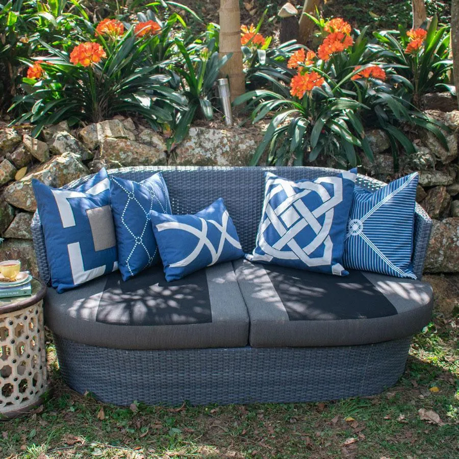 Outdoor Dial Storm Lounge Cushion 55 x 55 cm