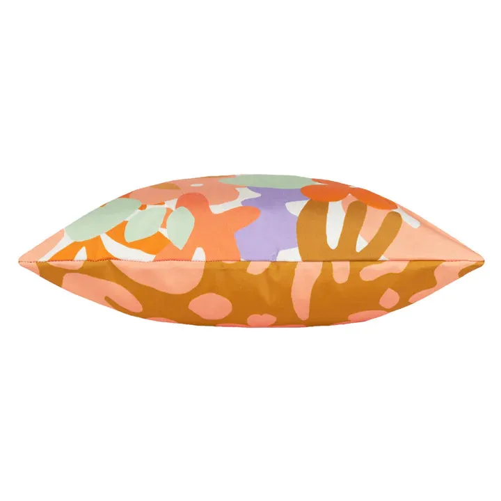 Outdoor Scatter Cushion Cover 43 x 43cm - Floral Print