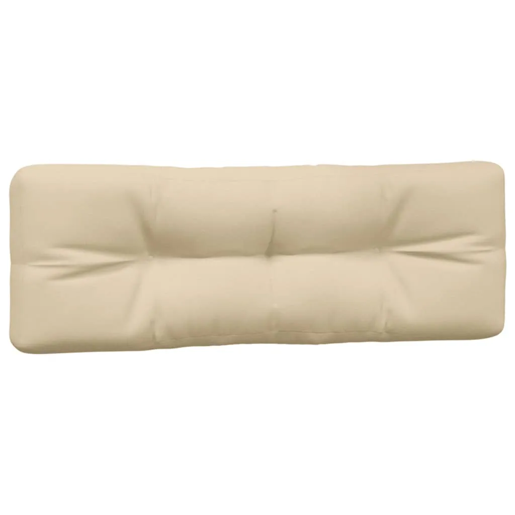 Pallet Cushions 5 pcs Beige Fabric